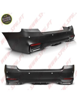 Para-Choques Traseiro Look M3-II - BMW E92 / E93 (2006-2013)