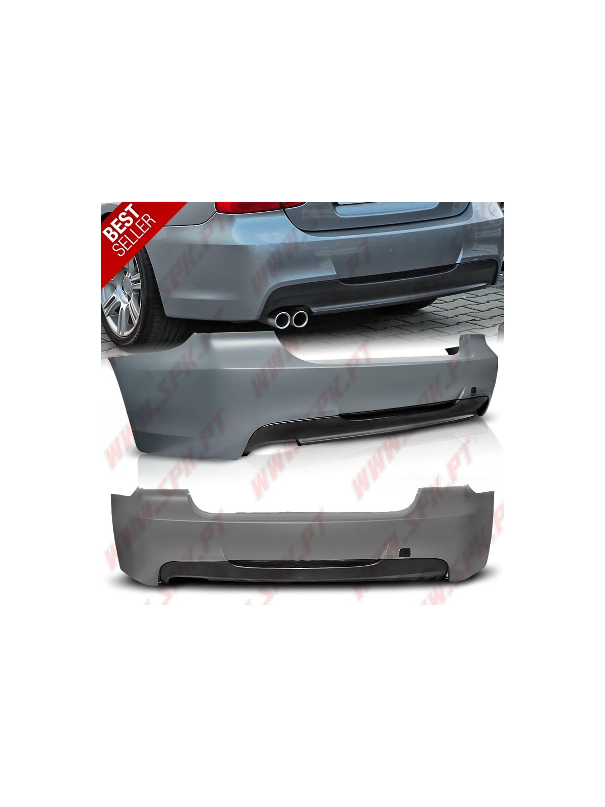 Para-Choques Traseiro Look M - BMW E90 LCI Sedan (2009-2011)