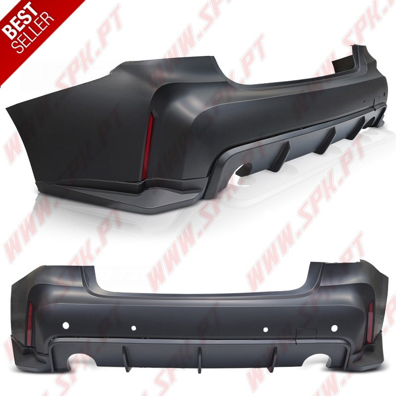 Para-Choques Traseiro Look M3 G80 - BMW G20 Sedan (2019-2022)