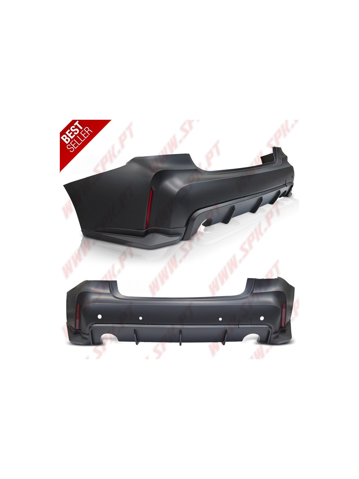 Para-Choques Traseiro Look M3 G80 - BMW G20 Sedan (2019-2022)