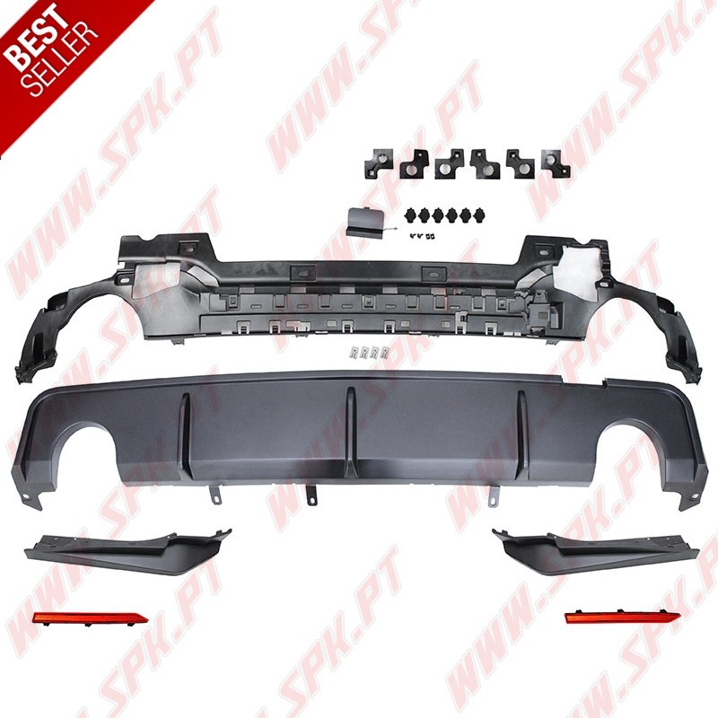 Para-Choques Traseiro Look M3 G80 - BMW G20 Sedan (2019-2022)