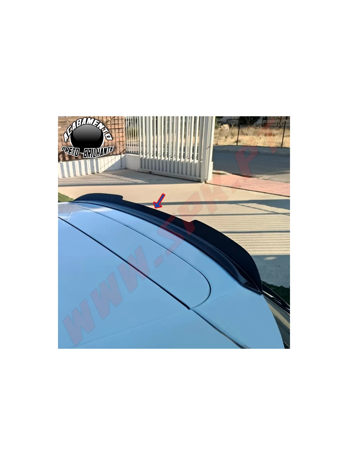 Extensão de Aileron Alfa Romeo Giulietta (2010-2020)