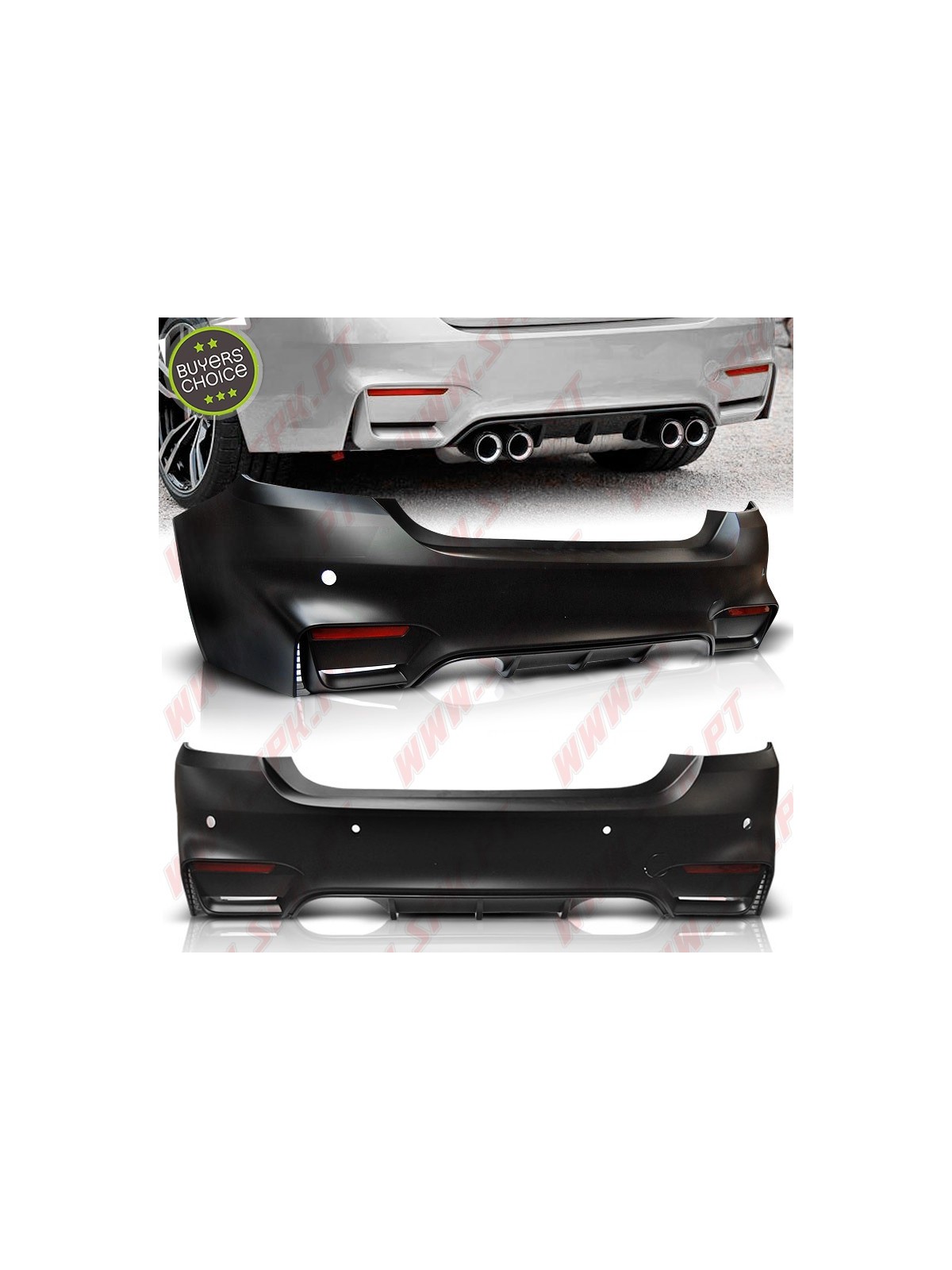 Para-Choques Traseiro Look M4 - BMW F32 / F33 (2013-2017) Para-Choques Traseiro Look M4 - BMW F32 / F33 (2013-2017)