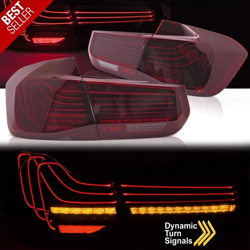 Farolins LASER-LED Dark Red - BMW F30 Sedan (2011-2018)