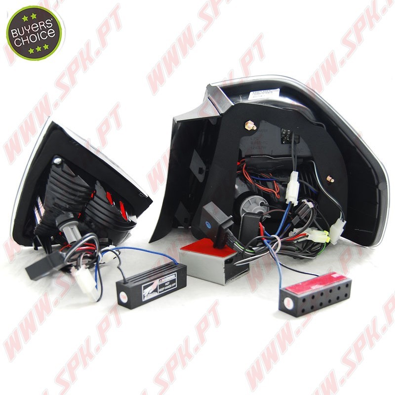 Farolins LED-BAR Red+Smoke - BMW E90 Sedan (2005-2008)