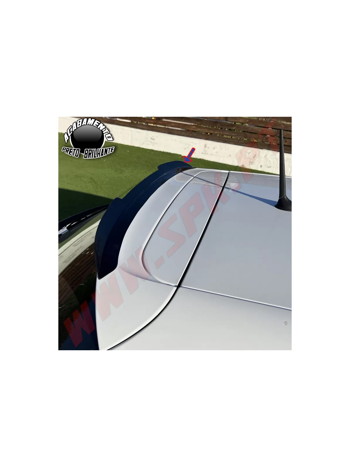 Extensão de Aileron Alfa Romeo Giulietta (2010-2020)