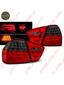Farolins LED-BAR Red+Smoke - BMW E90 Sedan (2005-2008)