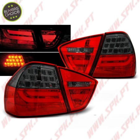 Farolins LED-BAR Red+Smoke - BMW E90 Sedan (2005-2008)