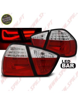 Farolins LED-BAR Red+Clear - BMW E90 Sedan (2005-2008)