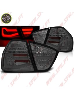 Farolins LED-BAR Chrome+Smoke - BMW E90 Sedan (2005-2008)