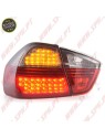 Farolins LED Red+Clear Smoke - BMW E90 Sedan (2005-2008) Farolins LED Red+Clear Smoke - BMW E90 Sedan (2005-2008)