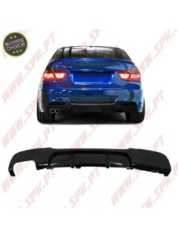 Difusor Traseiro Look M-Performance - BMW E90 / E91 (2005-2011)