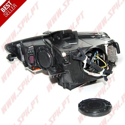 Faróis Tube-DRL Black - Audi A3 8V (2012-2016)