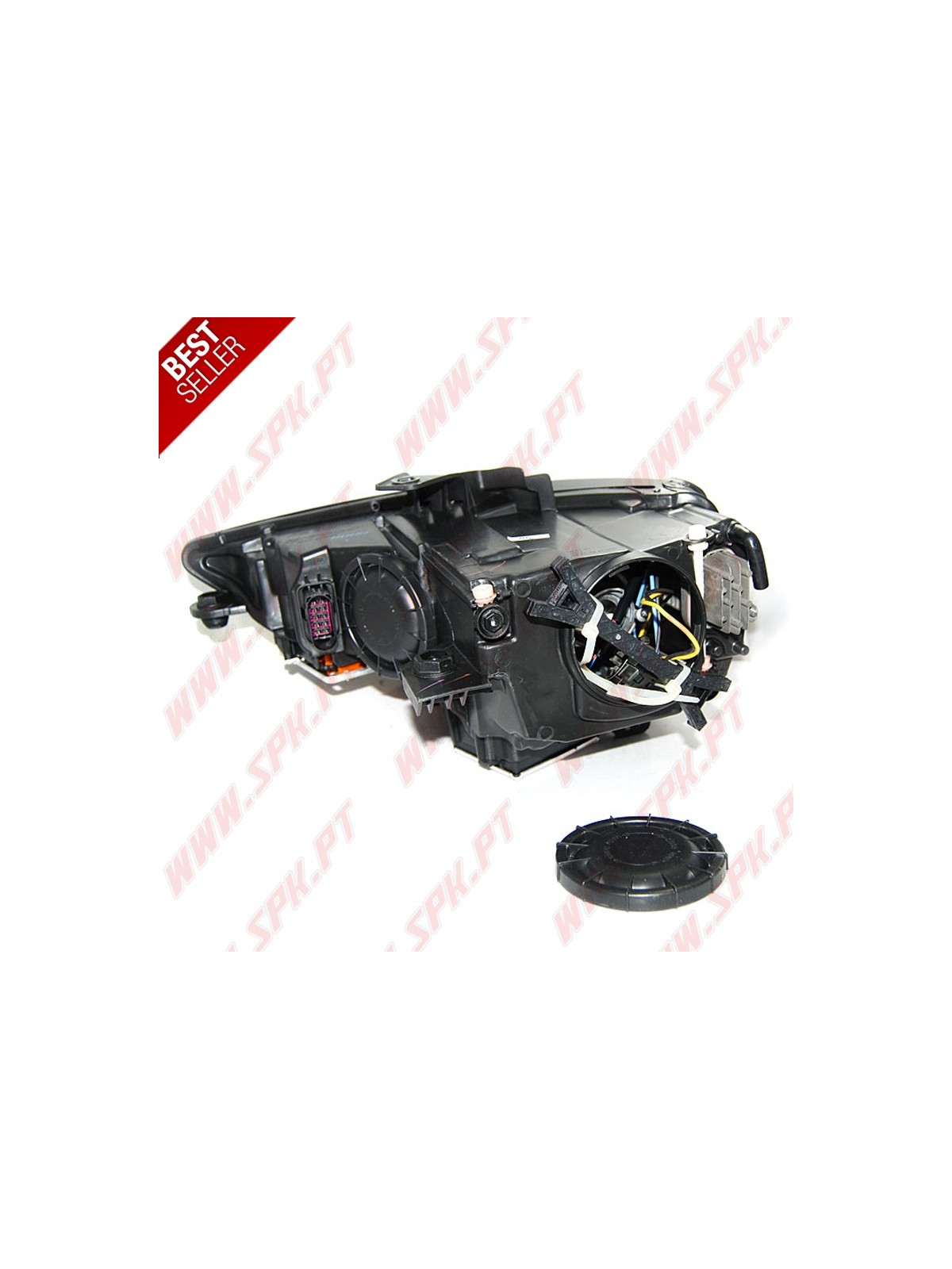 Faróis Tube-DRL Black - Audi A3 8V (2012-2016)