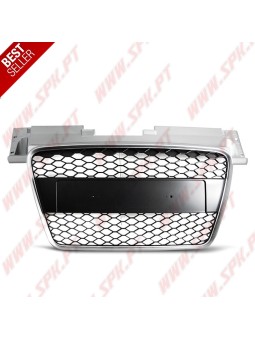 Grelha Frontal Look RS Silver - Audi TT 8J (2006-2014)