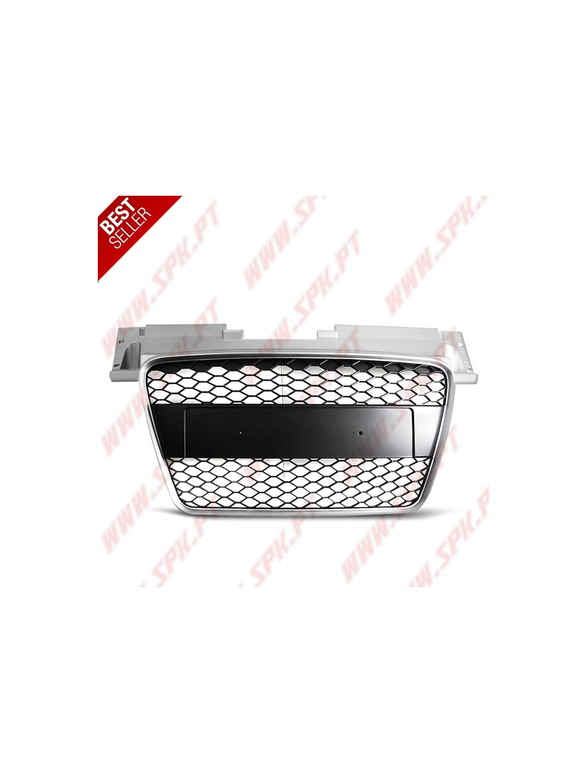 Grelha Frontal Look RS Silver - Audi TT 8J (2006-2014) Grelha Frontal Look RS Silver - Audi TT 8J (2006-2014)