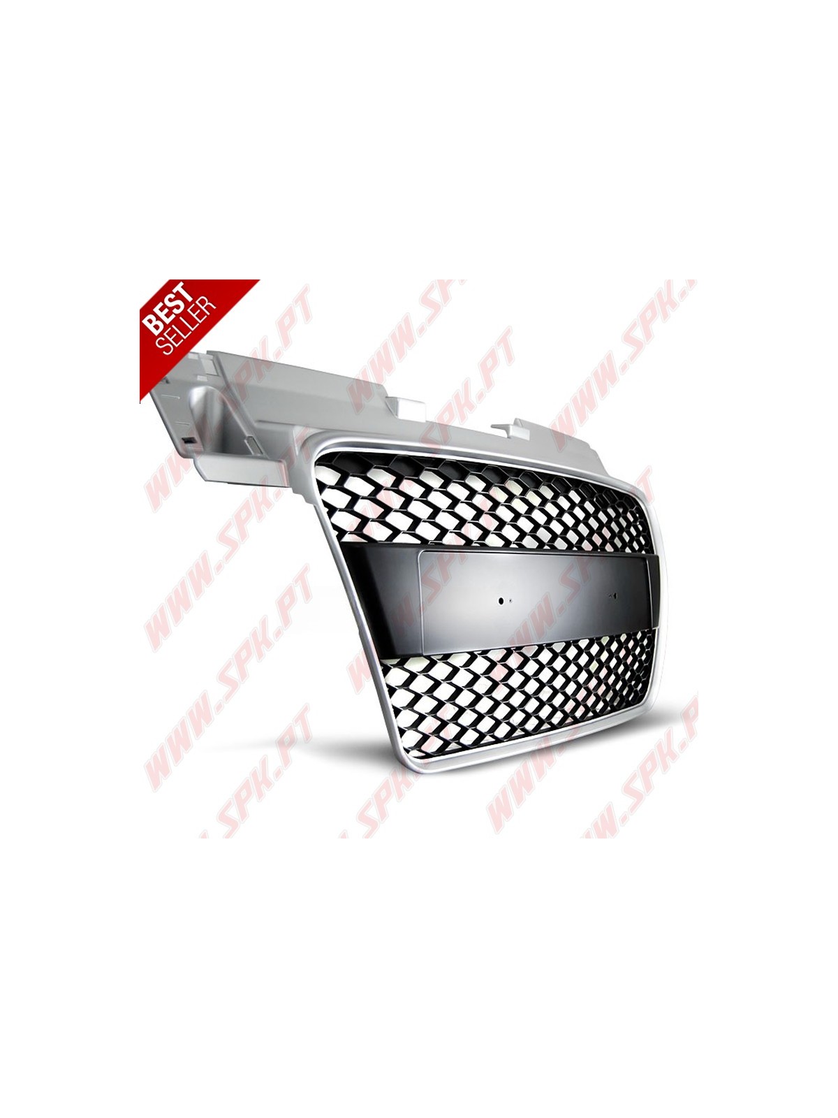 Grelha Frontal Look RS Silver - Audi TT 8J (2006-2014) Grelha Frontal Look RS Silver - Audi TT 8J (2006-2014)