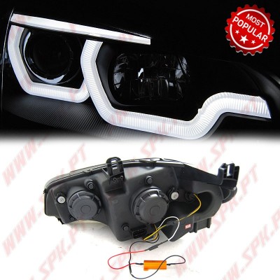 Faróis Tube-Light 3D - Black - BMW X5 E70 (2007-2013)