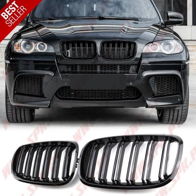 Grelhas Frontais Look M-Performance BMW X5 E70 / X6 E71 (2007-2013)