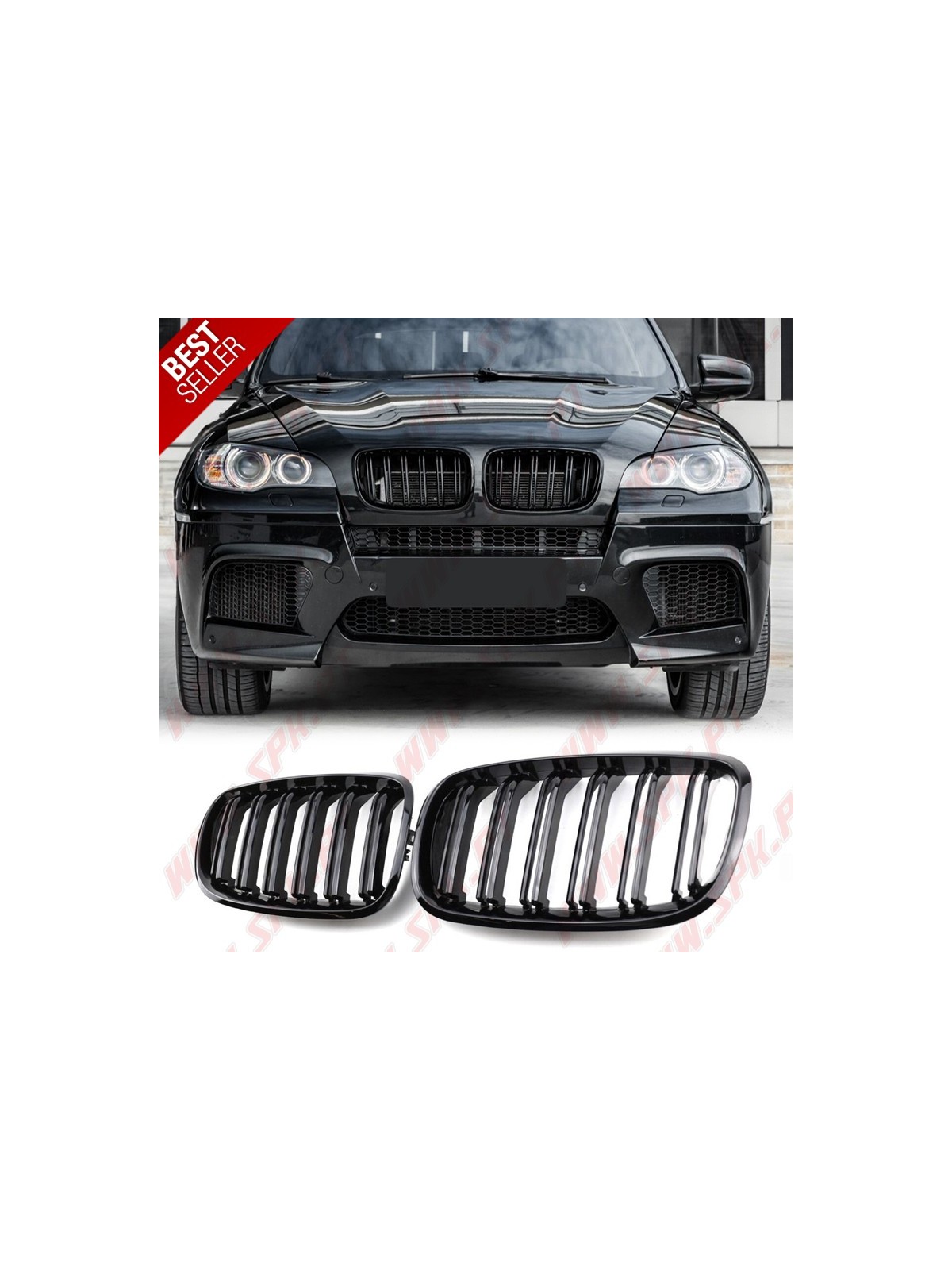 Grelhas Frontais Look M-Performance BMW X5 E70 / X6 E71 (2007-2013)