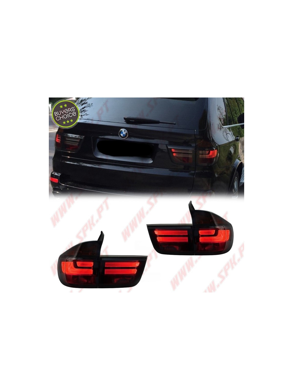 Farolins LED-BAR Smoke - BMW X5 E70 (2007-2013)
