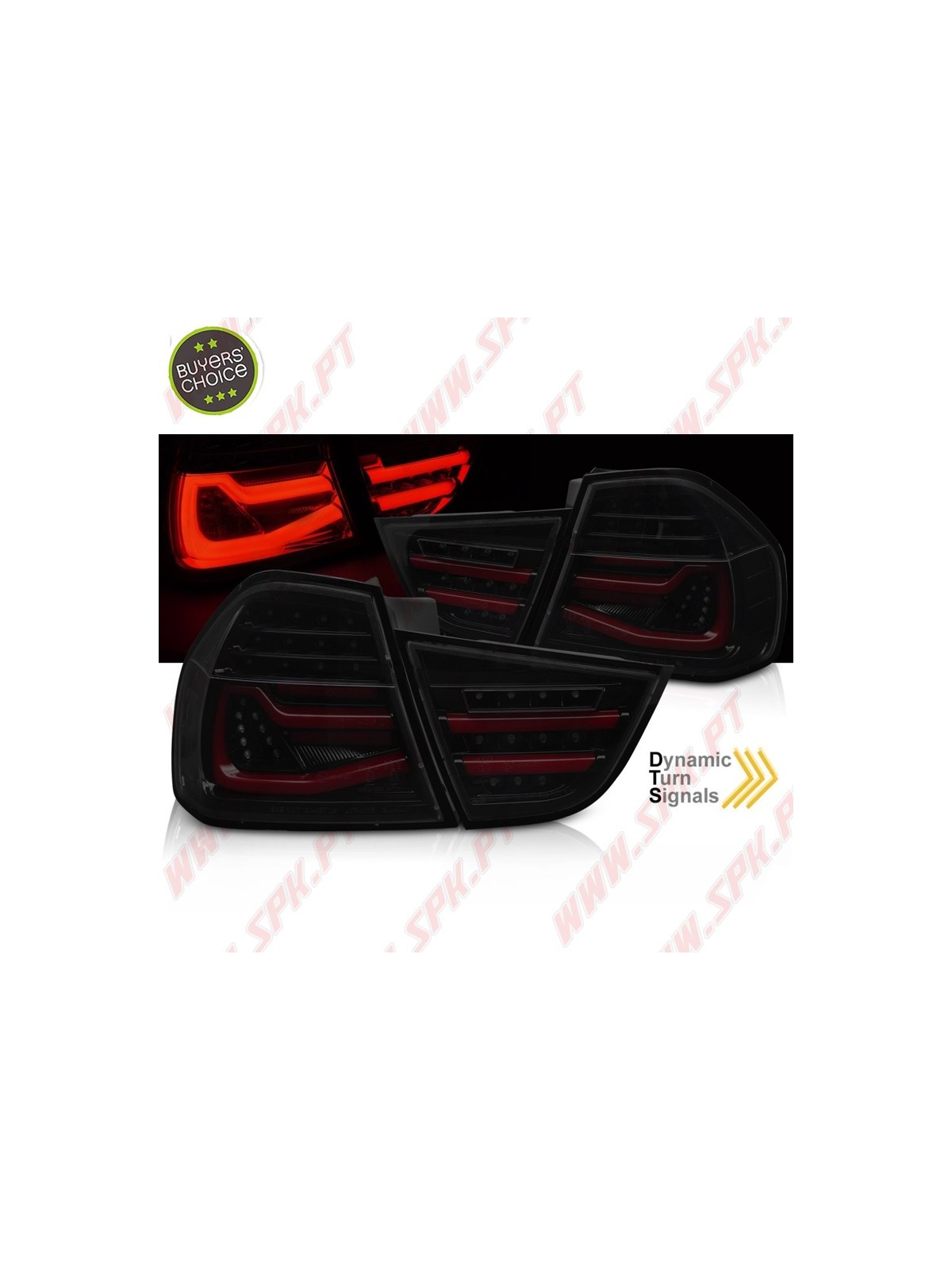 Farolins LED-BAR Black+Smoke - BMW E90 LCI Sedan (2009-2011) Farolins LED-BAR Black+Smoke - BMW E90 LCI Sedan (2009-2011)