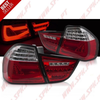 Farolins LED-BAR Red+Clear - BMW E90 LCI Sedan (2009-2011)