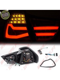 Farolins LED-BAR Red+Clear - BMW E90 LCI Sedan (2009-2011)