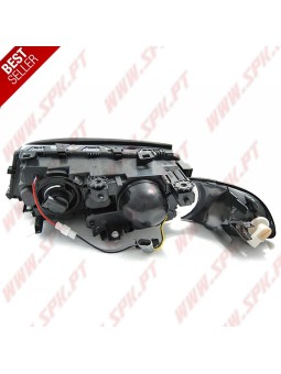Faróis Angel Eyes Black - BMW E46 Coupe / Cabrio (1999-2003)