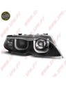 Faróis Angel Eyes 3D Black - BMW E46 Sedan / Touring (2001-2005) Faróis Angel Eyes 3D Black - BMW E46 Sedan / Touring (2001-2005)