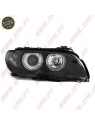 Faróis Angel Eyes Black - BMW E46 Coupe / Cabrio (2003-2006)