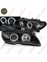 Faróis Angel Eyes CCFL Black - BMW E46 Coupe / Cabrio (2003-2006) Faróis Angel Eyes CCFL Black - BMW E46 Coupe / Cabrio (2003-2006)