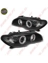 Faróis Angel Eyes CCFL Black - BMW E46 Coupe / Cabrio (2003-2006) Faróis Angel Eyes CCFL Black - BMW E46 Coupe / Cabrio (2003-2006)