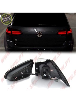 Farolins LED-BAR Red+Smoke - VW Golf 7 (2013-2017)
