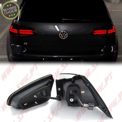 Farolins LED-BAR Red+Smoke - VW Golf 7 (2013-2017)