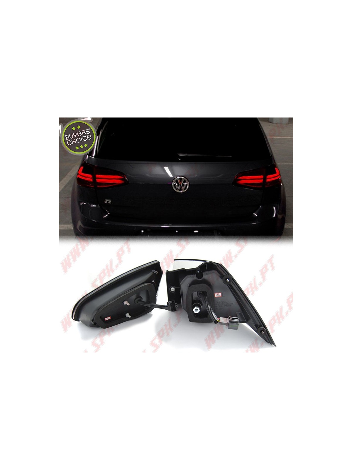 Farolins LED-BAR Red+Smoke - VW Golf 7 (2013-2017) Farolins LED-BAR Red+Smoke - VW Golf 7 (2013-2017)
