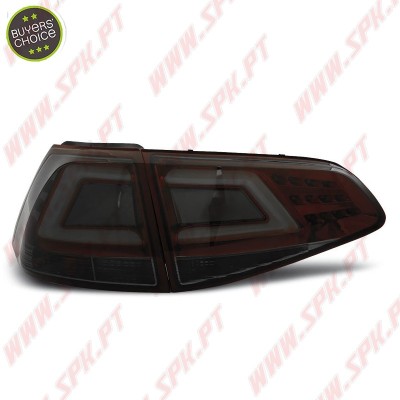 Farolins LED-BAR Red+Smoke - VW Golf 7 (2013-2017)