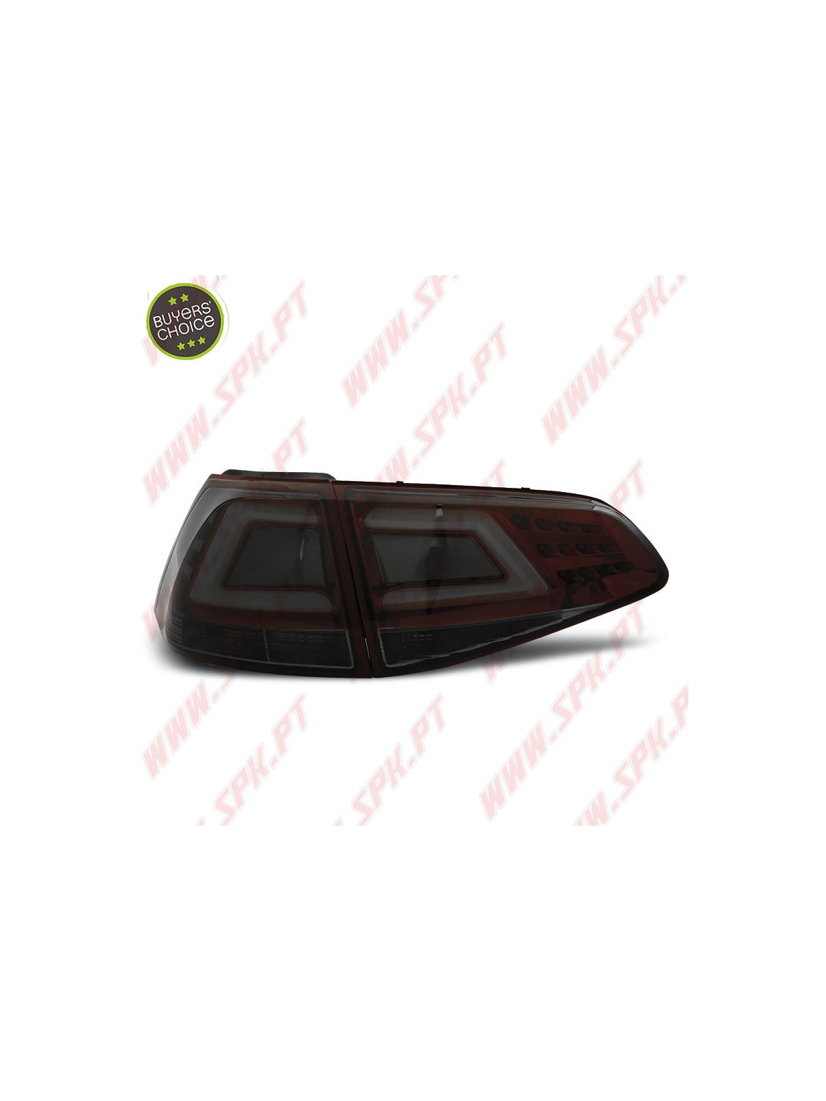 Farolins LED-BAR Red+Smoke - VW Golf 7 (2013-2017)