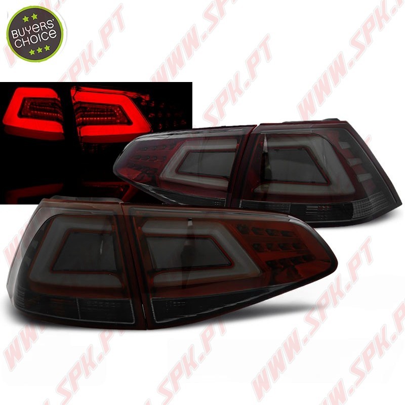 Farolins LED-BAR Red+Smoke - VW Golf 7 (2013-2017) Farolins LED-BAR Red+Smoke - VW Golf 7 (2013-2017)