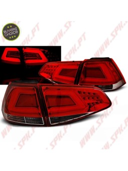 Farolins LED-BAR Red+Clear - VW Golf 7 (2013-2017)