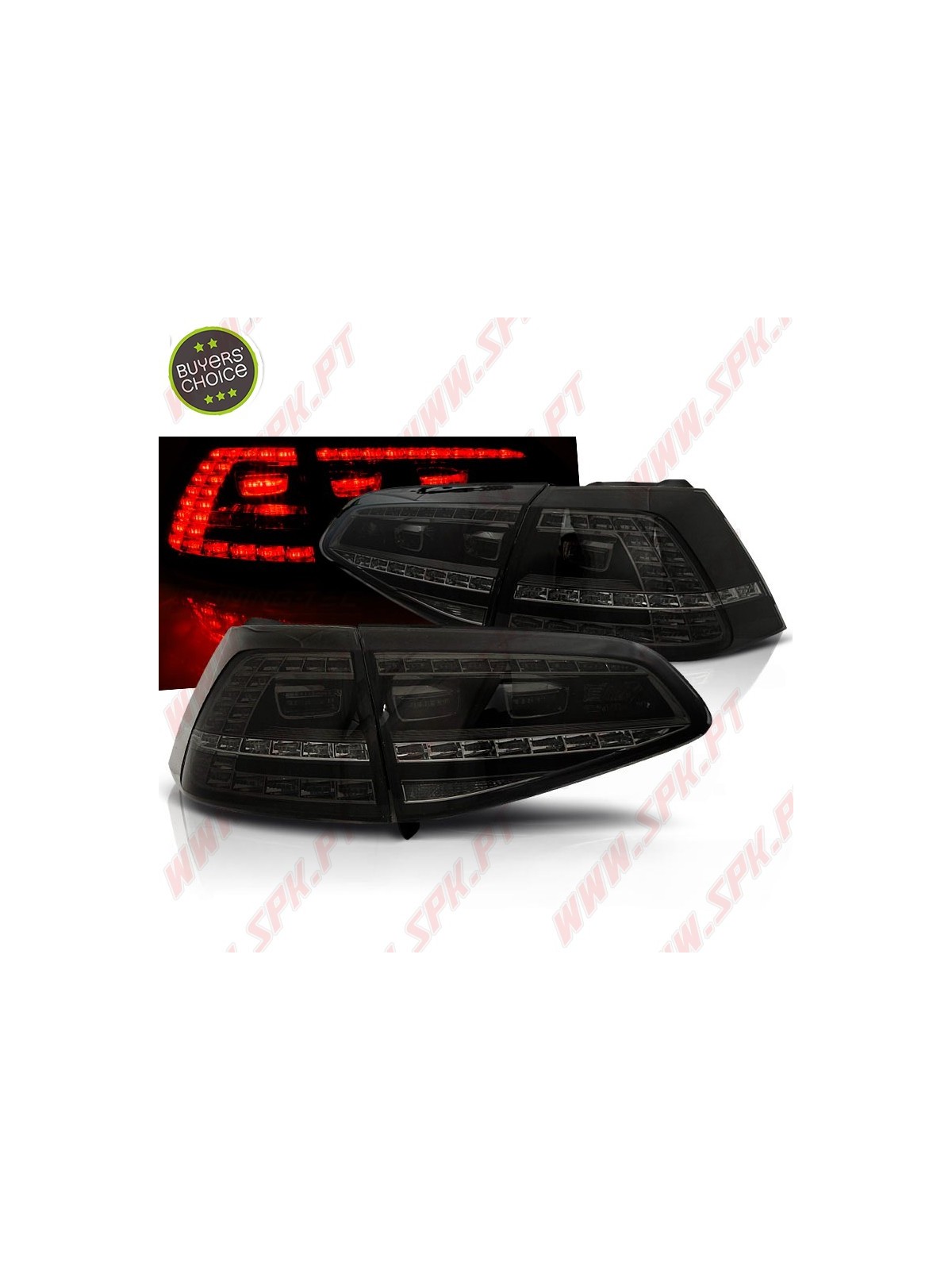Farolins LED Smoke - VW Golf 7 (2013-2017) Farolins LED Smoke - VW Golf 7 (2013-2017)