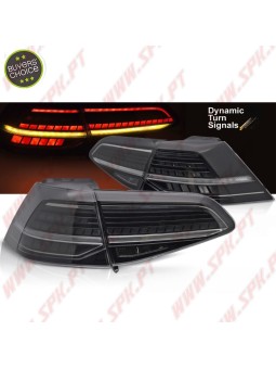 Farolins LED Dynamic Smoke+Black - VW Golf 7 / 7.5 (2013-2019)