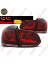 Farolins LED Red+Clear - VW Golf 6 (2008-2012) Farolins LED Red+Clear - VW Golf 6 (2008-2012)
