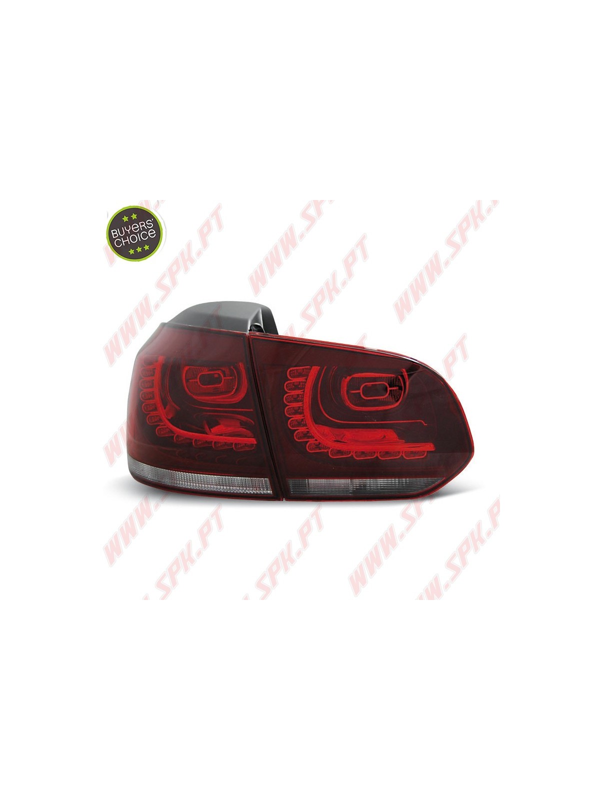 Farolins LED Red+Clear - VW Golf 6 (2008-2012) Farolins LED Red+Clear - VW Golf 6 (2008-2012)