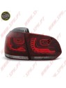 Farolins LED Red+Clear - VW Golf 6 (2008-2012)