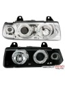 Faróis Angel Eyes LED - BMW E36 Sedan / Touring / Compact (1990-1998) Faróis Angel Eyes LED - BMW E36 Sedan / Touring / Compact (1990-1998)
