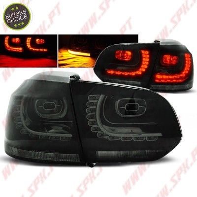 Farolins LED Smoke+Black - VW Golf 6 (2008-2012)
