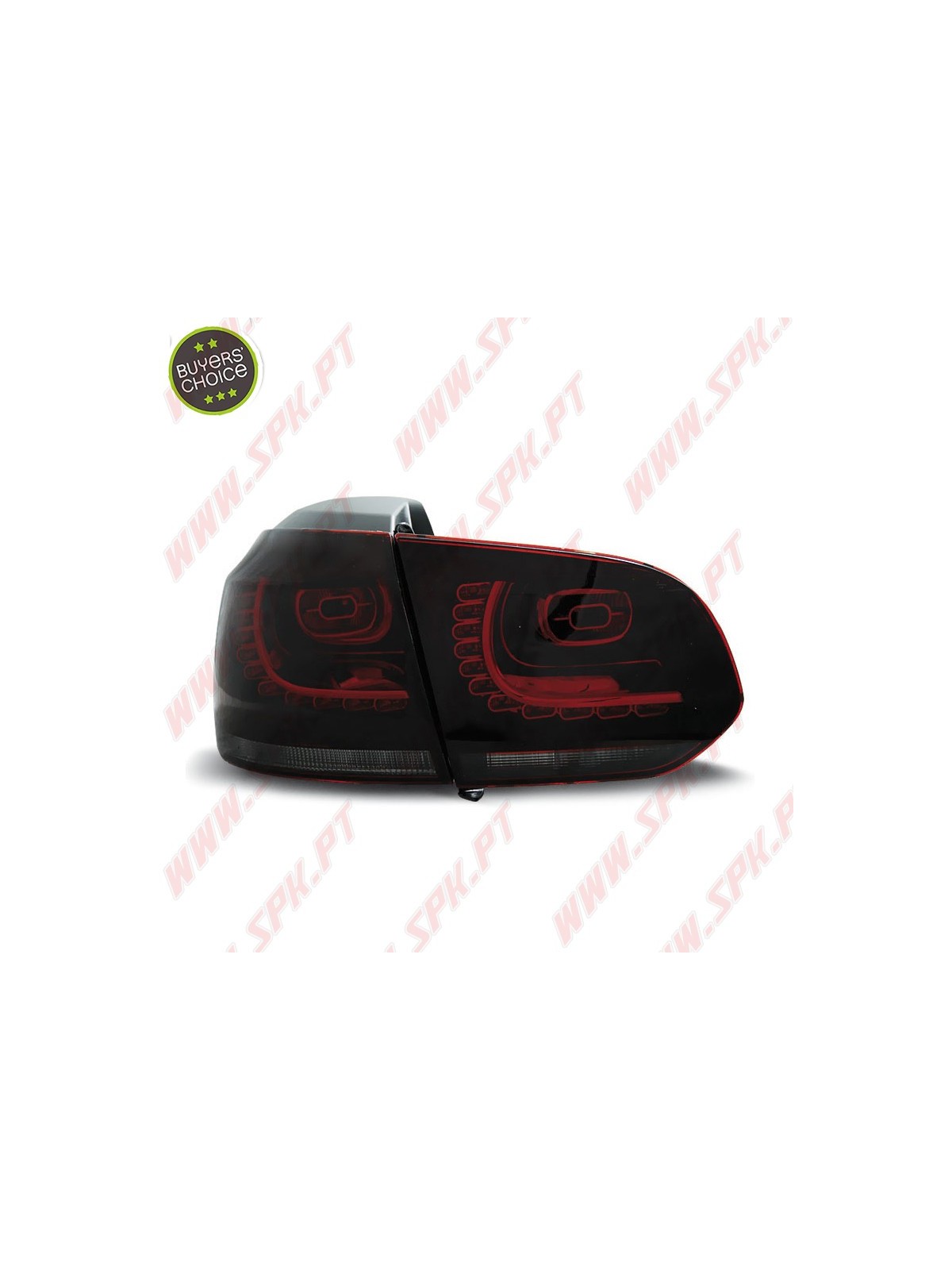 Farolins LED Dark Red - VW Golf 6 (2008-2012)