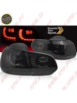 Farolins LED Dynamic Smoke - VW Golf 6 (2008-2012)