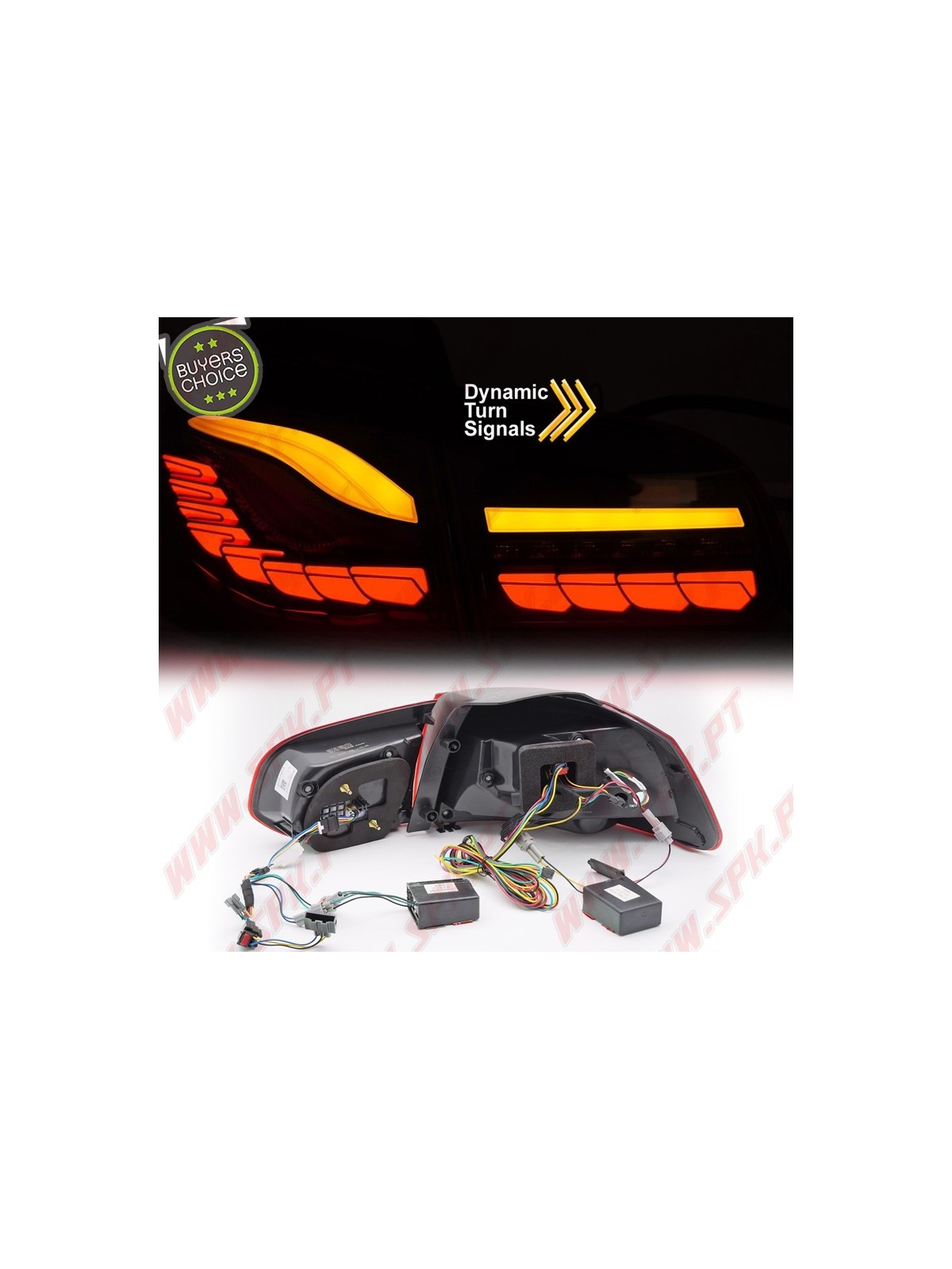 Farolins OLED Dynamic Red - VW Golf 6 (2008-2012)